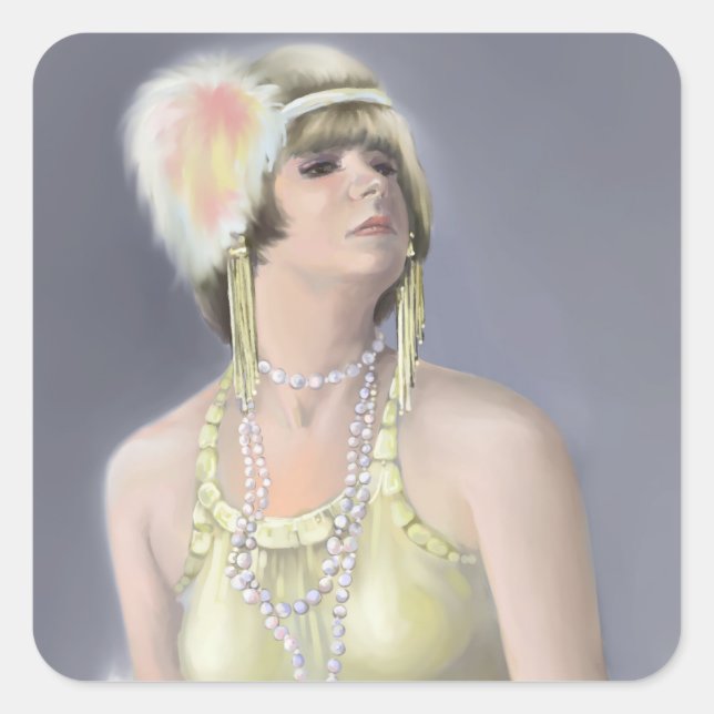 Pegatina de la Plaza Siren de Verano (Anverso)