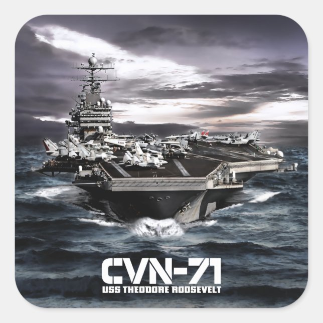 Pegatina de la plaza Theodore Roosevelt (Anverso)