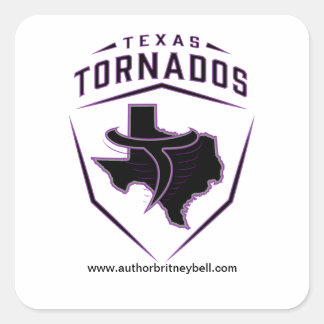 Pegatina de la Plaza Tornados de Texas