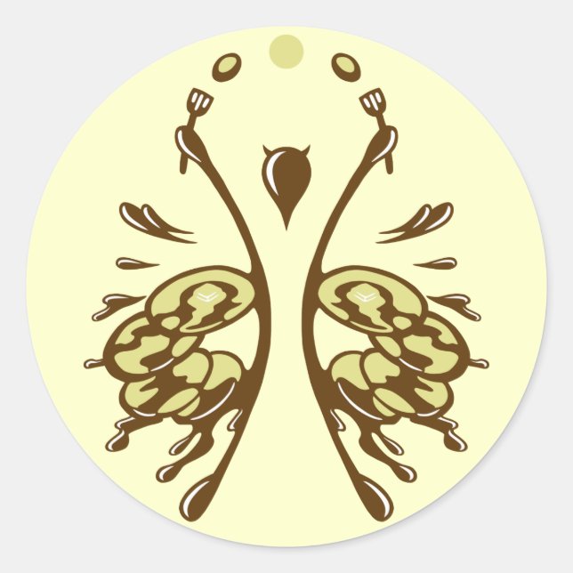 Pegatina de la psique (Anverso)