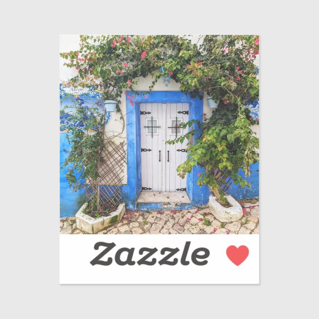 Pegatina de la puerta de Portugal (Hoja)