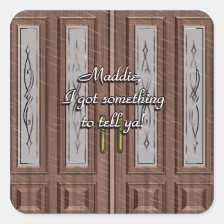 Pegatina De La Puerta Delantera Con El Amor