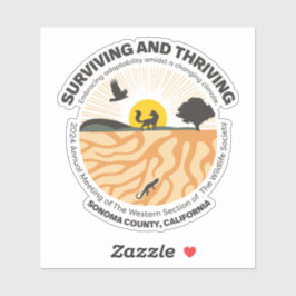 pegatina de la reunión anual de 2024 de TWS West