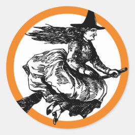 PEGATINA DE LA RONDA DE LA TESTIGA DEL personaliza