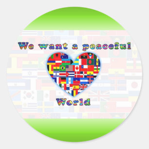 PEGATINA de la Ronda MUNDIAL PACÍFICA