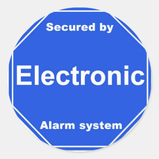 Pegatina de la seguridad de la ventana