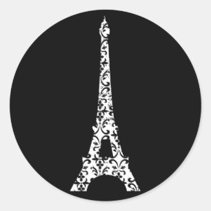 Pegatina de la Torre Eiffel de Damask