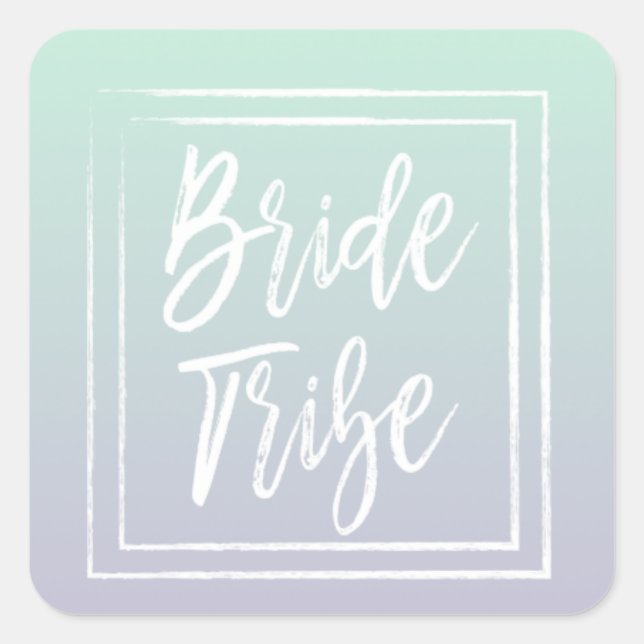 Pegatina de la tribu Mint Bride (Anverso)