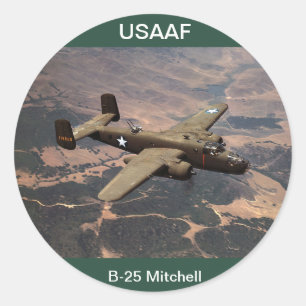 Pegatina de la USAAF B-25 Mitchell