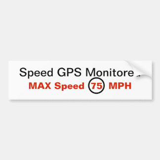 Pegatina de la velocidad de GPS
