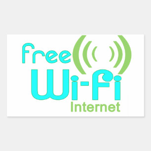 Pegatina de la ventana de acceso a Internet Wi-Fi