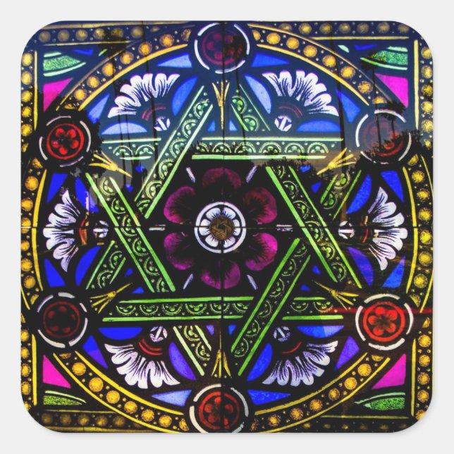 Pegatina de la ventana de vidrio manchado de la ig (Anverso)