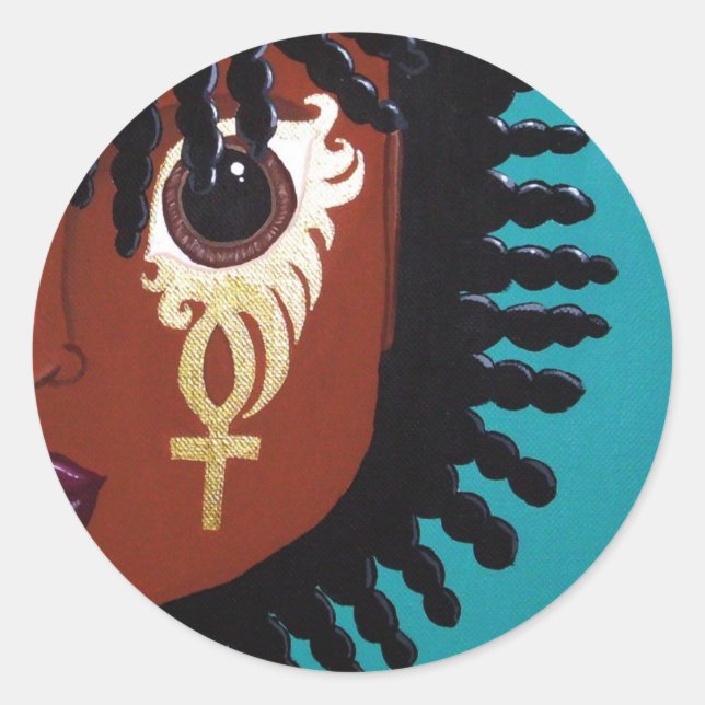 Pegatina de la vida eterna (Anverso)