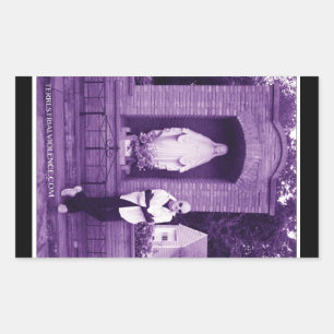 Pegatina de la violencia terrestre