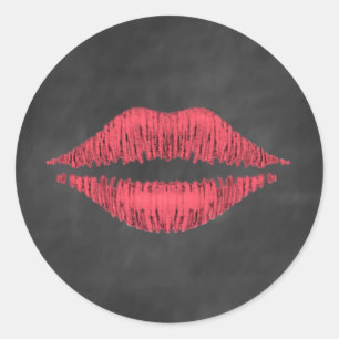 Pegatina de labios