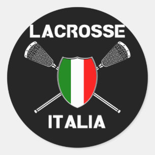 Pegatina de Lacrosse Flag Italia