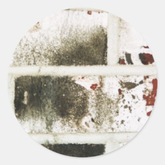 pegatina de ladrillos blancos