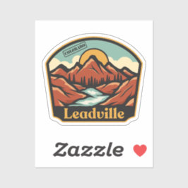Pegatina de Leadville, Colorado