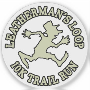 Pegatina de Leatherman's Loop Running Man