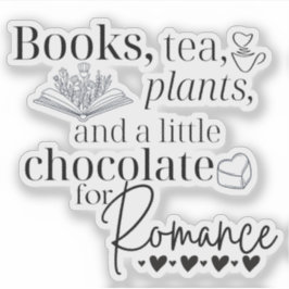 Pegatina de lectura del libro Lover Bookworm