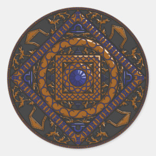 Pegatina de Libra Mandala