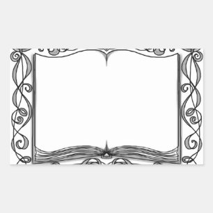Pegatina de libros embellecido