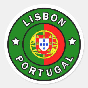 Pegatina de Lisboa Portugal