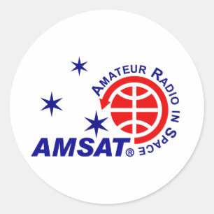 PEGATINA de logotipo AMSAT