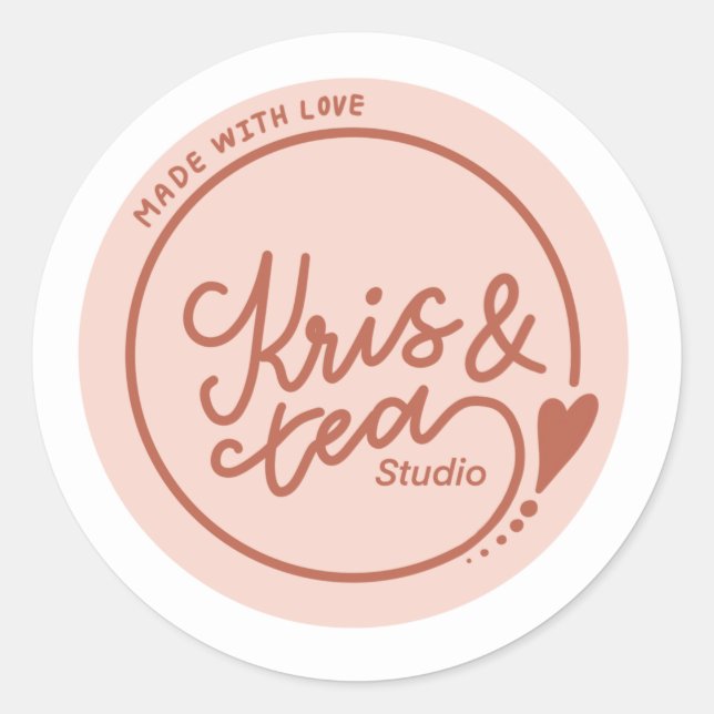 Pegatina de logotipo de Kristea (Anverso)