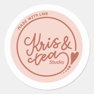 Pegatina de logotipo de Kristea