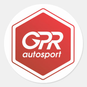 Pegatina de logotipos apilados