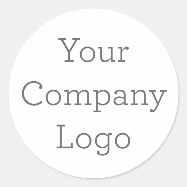 Pegatina de logotipos de empresas personalizados (Anverso)