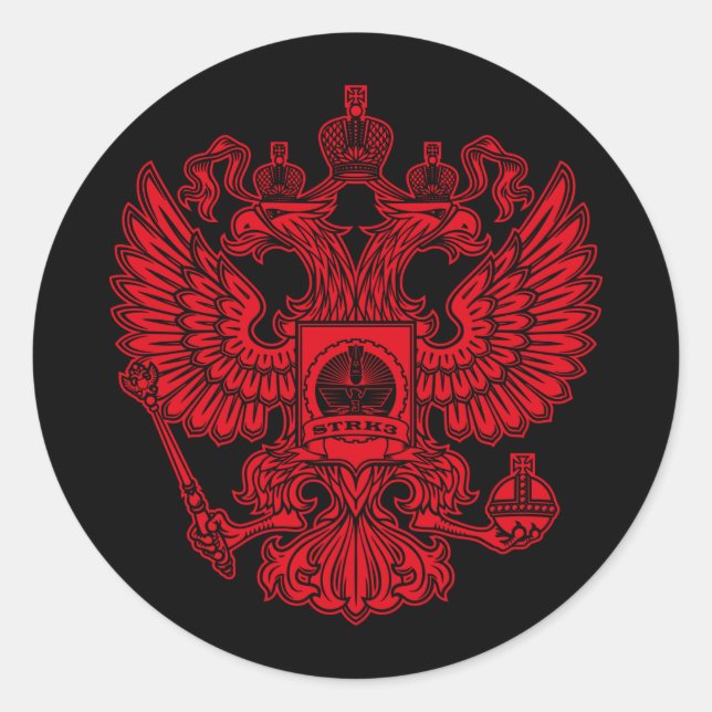 Pegatina de logotipos Escudo Strk3 (Anverso)