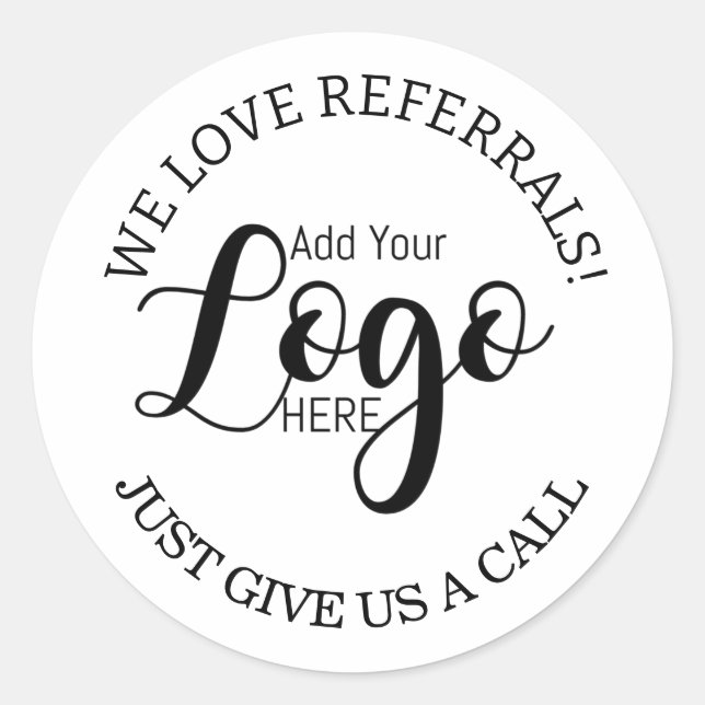 Pegatina de logotipos gracias por apoyar a una peq (Anverso)