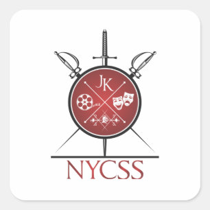 Pegatina de logotipos NYCSS