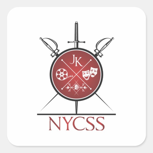 Pegatina de logotipos NYCSS (Anverso)