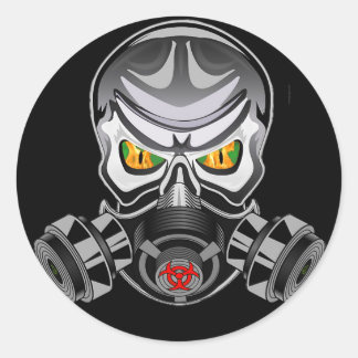 Pegatina de logotipos tóxicos