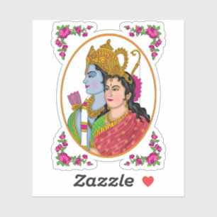 Pegatina de Lord Sitaram