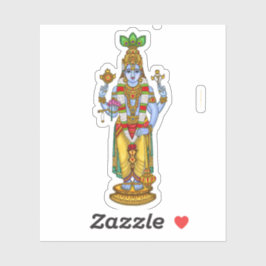 Pegatina de Lord Vishnu