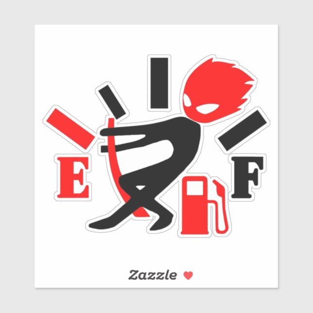 Pegatina de los indicadores de gas (Hoja)