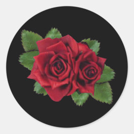 Pegatina de los Rosas Black Pearl