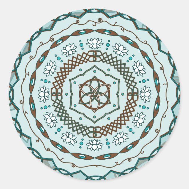 Pegatina de Lotus Weave (Anverso)