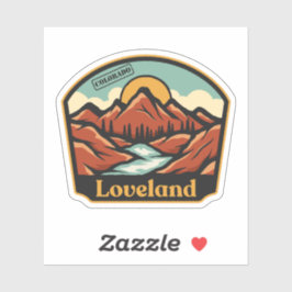 Pegatina de Loveland, Colorado