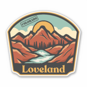 Pegatina de Loveland, Colorado