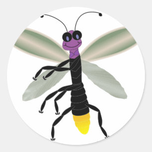 Pegatina de luciérnagas