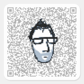 pegatina de luz de código de visnup qr