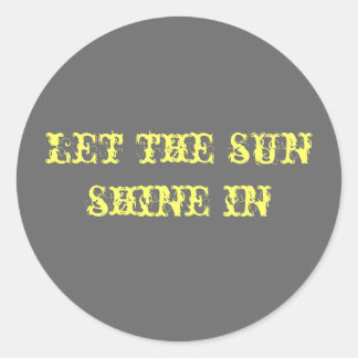 pegatina de luz solar