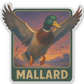 Pegatina de Mallard