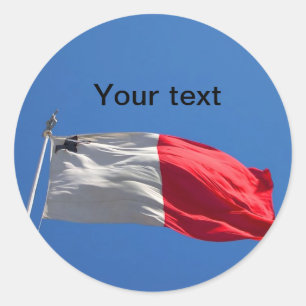 Pegatina de Malta de la visita