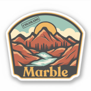 Pegatina de Marble, Colorado
